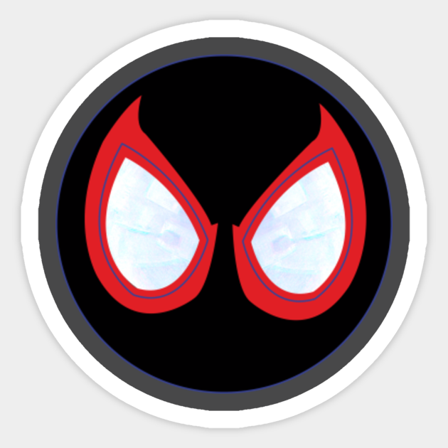 SPIDER MAN MILES MORALES Spider Man Sticker TeePublic